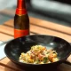 Okroshka "Deluxe" with Prosecco