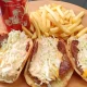 Komplet burger takos + Coca Cola 0.3l