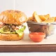 Hot burger