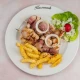 Pileći ražnjići u slanini 300g