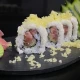 Crunchy spicey tuna roll