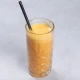 Smoothie banana, jogurt, šumsko voće