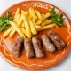 5 ćevapa + lepinja