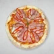 Bacon pizza 24cm