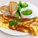 Omlet slanina