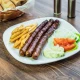 Domaće dimljene kobasice obrok