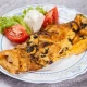Omlet sa pečenicom i kačkavaljem