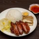 113 Medena pileća krilca Sa Pirinčem 蜜汁鸡翅套餐