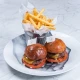 Mini Josephine cheeseburger