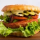 Fit hot vege burger
