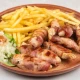 Rolovani pileći ražnjići 300g
