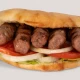 5 ćevapa u lepinji 200g