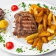 Biftek sa grilovanim povrćem