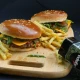 Cheeseburger 280gr